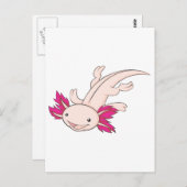 Happy Mexican Axolotl Briefkaart (Voorkant / Achterkant)