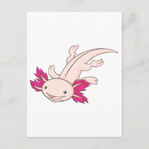 Happy Mexican Axolotl Briefkaart