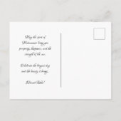 Happy Midsummer Nordic Briefkaart (Achterkant)