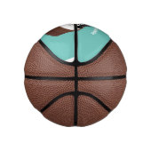 Happy miers schaatsen op koekjes cartoon basketbal (Rechts)