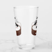 Happy miers schaatsen op koekjes cartoon glas (Rechts)