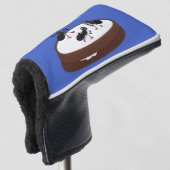 Happy miers schaatsen op koekjes cartoon golfheadcover (3/4 voorkant)