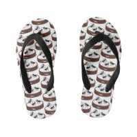 Happy miers schaatsen op koekjes cartoon