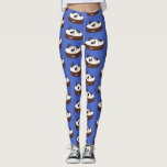 Happy miers schaatsen op koekjes cartoon leggings<br><div class="desc">Deze gelukkige mieren schaatsen op een chocoladekoekje. Ontworpen in leuke cartoon stijl.</div>