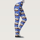 Happy miers schaatsen op koekjes cartoon leggings (Rechts)