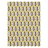 Happy miers schaatsen op koekjes cartoon tafelkleed (Voorkant)