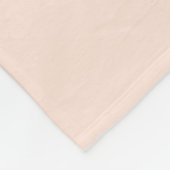 Happy Mind Happy Life Hippy Groovy Vibes Fleece Deken (Hoek)