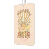 Happy Mind Happy Life Hippy Groovy Vibes Luchtverfrisser (Links)