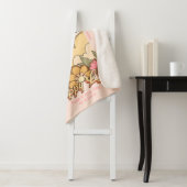 Happy Mind Happy Life Hippy Groovy Vibes Sherpa Deken (In situ)