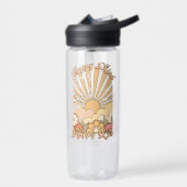 Happy Mind Happy Life Hippy Groovy Vibes Waterfles (Links)