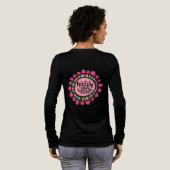 Happy Mind Happy Life Motivatie grafisch ontwerp Tri-Blend Shirt (Achterkant)
