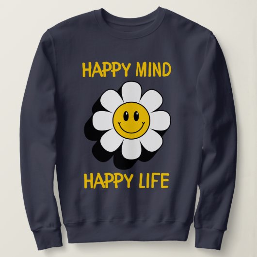 Happy Mind Happy Trui (Design voorkant)