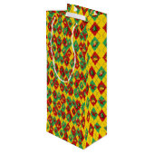 Happy Mode - kerstwijn - cadeautje - Wijn Cadeautas (Achterkant Gekanteld)