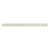 Happy Moeder Day Typography Pattern Grosgrain Lint (Voorkant)