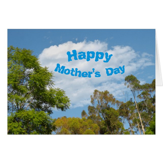 "Happy Moederdag"  (Voorkant Horizontaal)