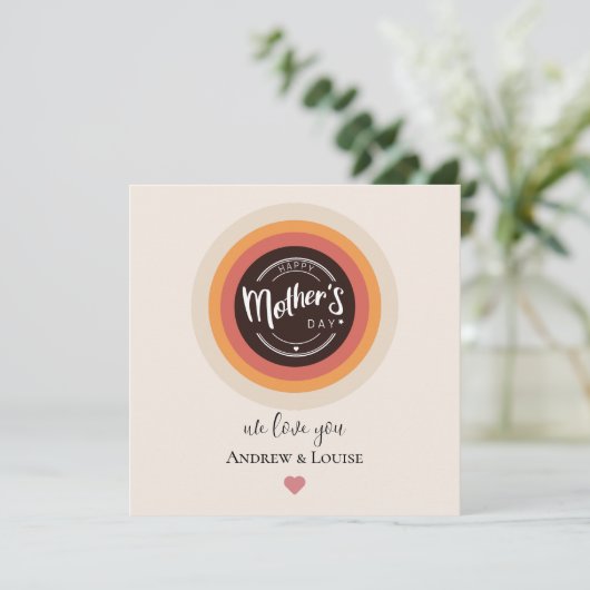 Happy moederdag (Staand voorkant)