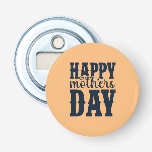 Happy Moederdag-11344 Button Flesopener (Voorkant)