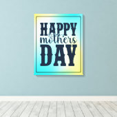 Happy Moederdag-11344 Canvas Afdruk (Insitu (Houten vloer))