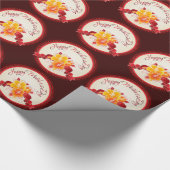 Happy Moederdag 12-pakpapier Cadeaupapier (Hoek)