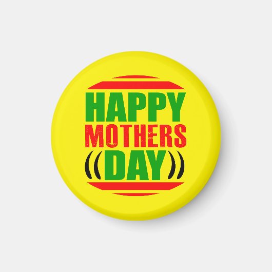 Happy Moederdag-13335 Magneet (Voorkant)