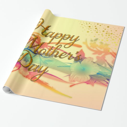 Happy Moederdag 13 Cadeaupapier (Uitgerold)