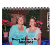 Happy Moederdag!2007-2008 Kalender (Hoes)