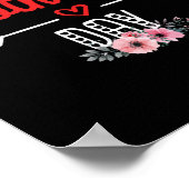 Happy Moederdag 2022 Floral Ma Grandma 9 mei Poster (Hoek)