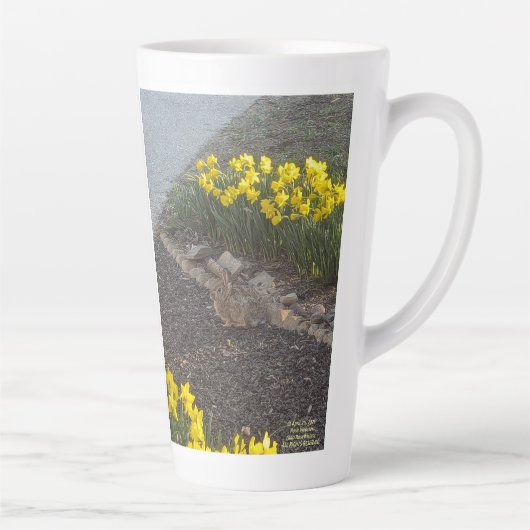 Happy Moederdag 2025 beroemd gemaakt door RoseWrit Latte Mok (Rechts)