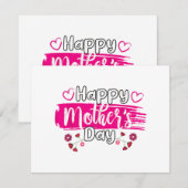 Happy Moederdag 2025 Tshirt voor Dames Mom Grand (Voorkant / Achterkant)