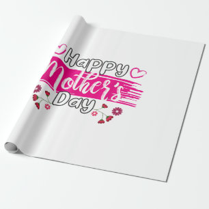 Happy Moederdag 2025 Tshirt voor Dames Mom Grand Cadeaupapier