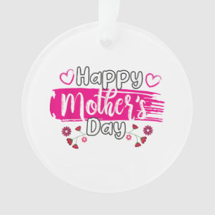 Happy Moederdag 2025 Tshirt voor Dames Mom Grand Ornament