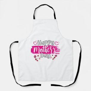 Happy Moederdag 2025 Tshirt voor Dames Mom Grand Schort