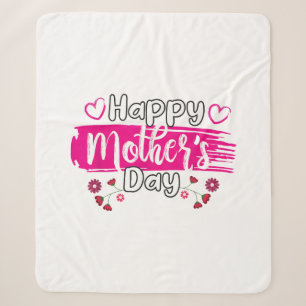 Happy Moederdag 2025 Tshirt voor Dames Mom Grand Sherpa Deken