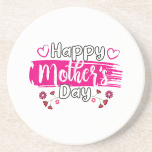 Happy Moederdag 2025 Tshirt voor Dames Mom Grand Zandsteen Onderzetter
