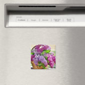 Happy Moederdag 2 Inch Square Magnet (Insitu (Vaatwasser))