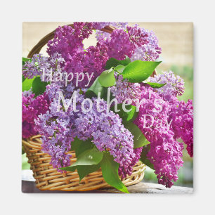 Happy Moederdag 2 Inch Square Magnet