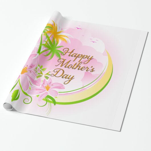 Happy Moederdag 34 Cadeaupapier (Uitgerold)