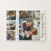 Happy Moederdag 4 Photo Collage Familie Legpuzzel (Horizontaal)