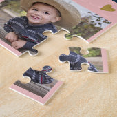 Happy Moederdag 4 Photo Collage Familie Legpuzzel (Zijkant)