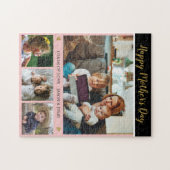 Happy Moederdag 4 Photo Collage Familie Legpuzzel (Horizontaal)