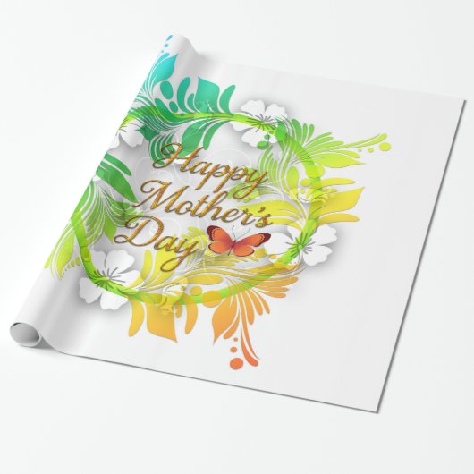 Happy Moederdag 52 Cadeaupapier (Uitgerold)