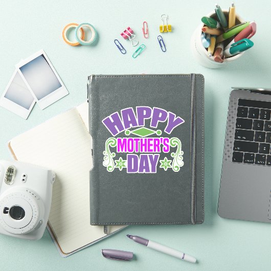 Happy Moederdag-64925 Sticker (iPad Cover)