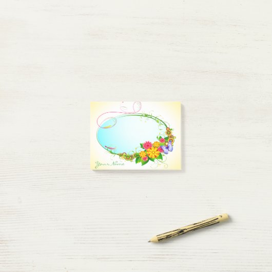 Happy Moederdag 6-opties Post-it® Notes (Op bureau)