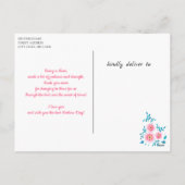 Happy Moederdag | aan de speciale en Geweldige mam Feestdagenkaart (Achterkant)