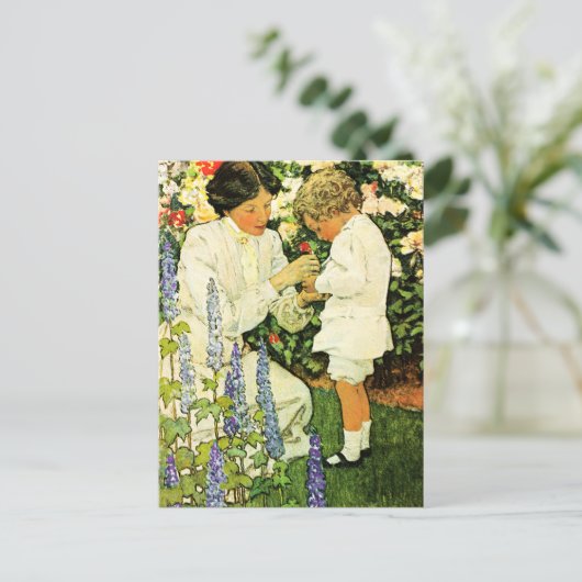 Happy Moederdag Art Briefkaarten (Staand voorkant)