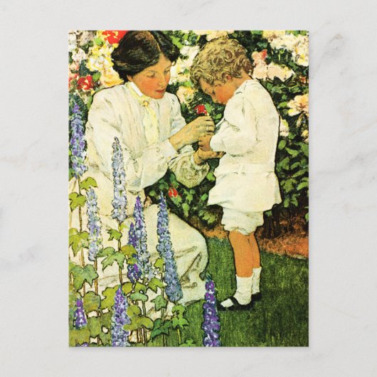 Happy Moederdag  Art Briefkaarten (Voorkant)