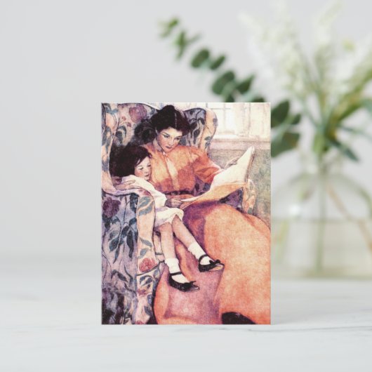 Happy Moederdag  Art Briefkaarten (Staand voorkant)