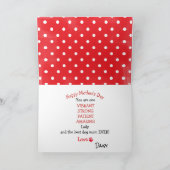 Happy Moederdag Badass van Bichon Frise Dog Kaart (Binnen)