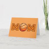 Happy Moederdag Basketball mama Kaart (Voorkant)