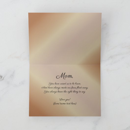 Happy Moederdag Beach 786 Kaart (Binnen)